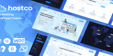 Hostco - Hosting Service WordPress Theme