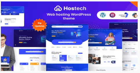 Product Image - Hostech – Web hosting & WHMCS WordPress theme