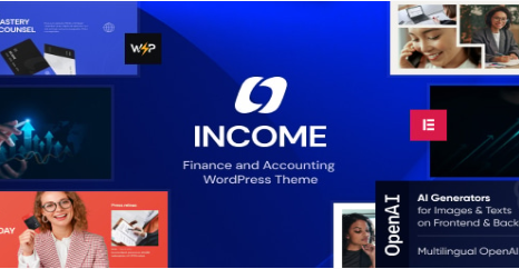 Product Image - Income – Finance & Consulting Business WordPress Theme Product Image - Income – Finance & Consulting Business WordPress Theme