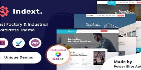 Product Image - Indext – Industrial Business WordPress Theme