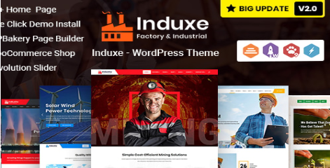 Product Image - Induxe – Industry & Manufacturing WordPress Theme Product Image - Induxe – Industry & Manufacturing WordPress Theme