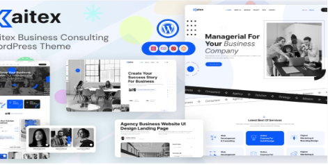 Kaitex - Business Consulting WordPress Theme