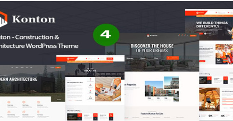 Product Image - Konton – Construction & Architecture WP Theme