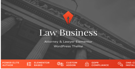 Product Image - LawBusiness – Attorney & Lawyer WordPress Theme