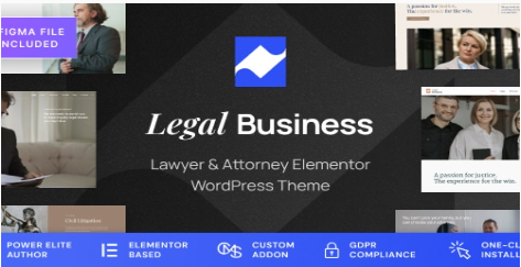 Product Image - Legal Business – Attorney & Lawyer WordPress Theme