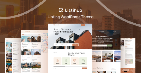 Listihub - Directory Listing WordPress Theme