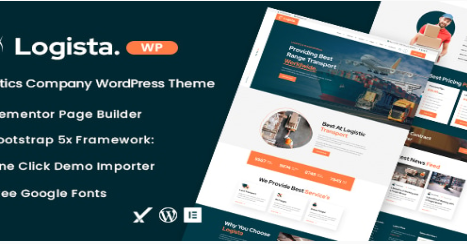 Product Image - Logista – Logistics Company WordPress Theme