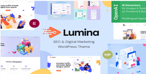Product Image - Lumina – Creative Agency WordPress Theme