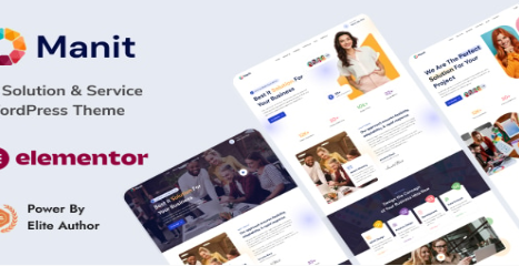 Product Image - Manit – IT Solutions & Technology WordPress Theme