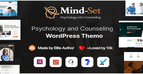 Product Image - Mindset – Psychology Counseling WordPress Theme