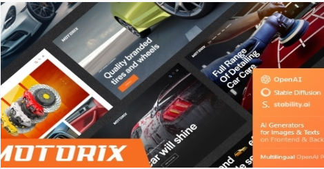 Motorix — Car Repair Auto Garage WordPress Theme
