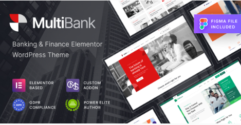 Multibank - Business and Finance WordPress Theme