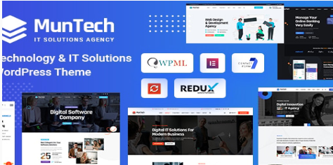 Muntech - IT Solutions & Technology Theme