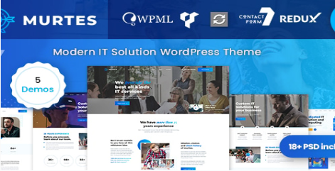 Product Image - Murtes – IT Solutions Services WordPress Theme