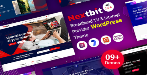 Nextbit - TV & Internet WordPress Theme