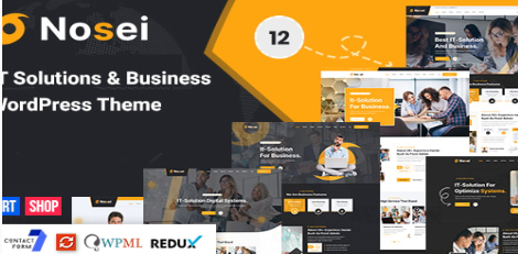 Product Image - Nosei – IT Solutions & Services WordPress Theme