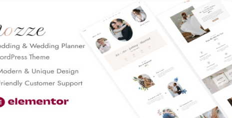 Product Image - Nozze – Wedding & Planner WordPress Theme