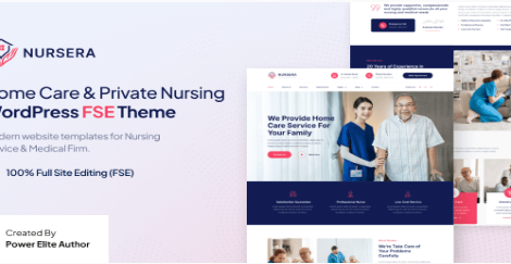Nursera – Home Care & Private Nursing WP Theme  1.0.2