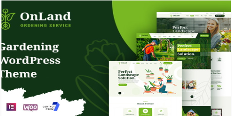 OnLand - Gardening WordPress Theme