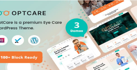 Product Image - Optcare – Eye Care WordPress Theme