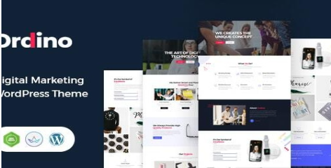 Product Image - Ordino – Digital Marketing WordPress Theme