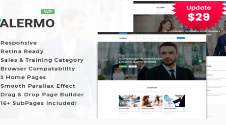 Product Image - Palermo – Business Consulting WordPress Theme