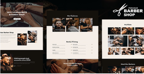 Product Image - Perukar – Barber WordPress Theme