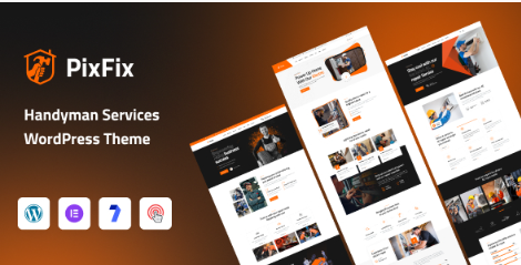 PixFix - Handyman Services WordPress Theme