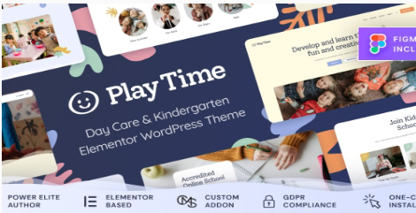 Product Image - Play Time – Day Care & Kindergarten Theme