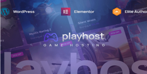 Product Image - Playhost – Game Hosting Server WordPress Theme