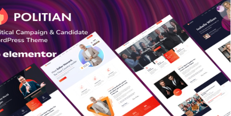 Product Image - Politian – Political Campaign WordPress Theme