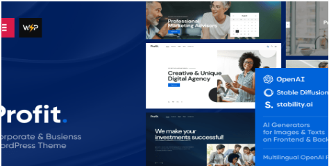 Profit - Business WordPress Theme