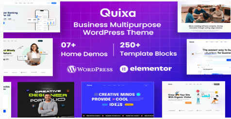 Quixa – Creative Business WordPress Theme