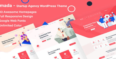 Product Image - Romada – Startup Agency WordPress Theme