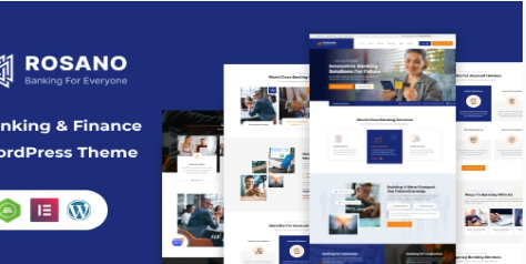 Product Image - Rosano – Banking and Finance WordPress Theme