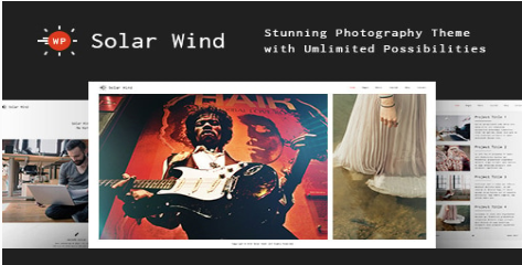 Product Image - Solarwind – Photography WordPress Theme Product Image - Solarwind – Photography WordPress Theme