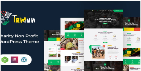 Product Image - Tamun – Fundraising WordPress Theme
