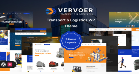 Vervoer - Logistics WordPress Theme
