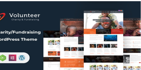 Product Image - Volunteer – Charity/Fundraising WordPress Theme