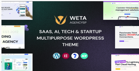 Product Image - WETA – SaaS Landing WordPress Theme