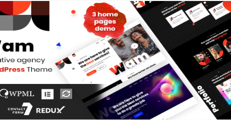 Product Image - Wam – Creative Agency WordPress Theme