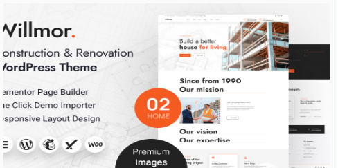 Product Image - Willmor – Construction WordPress Theme Product Image - Willmor – Construction WordPress Theme