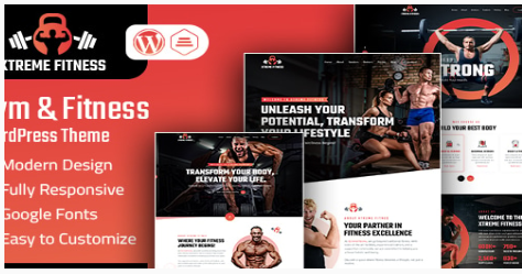 Xtreme Fitness | Gym & Fitness WordPress Theme