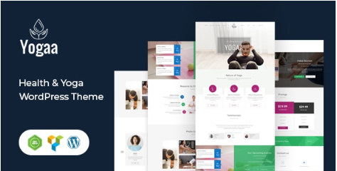 Yogaa – Healthy Beauty WordPress Theme
