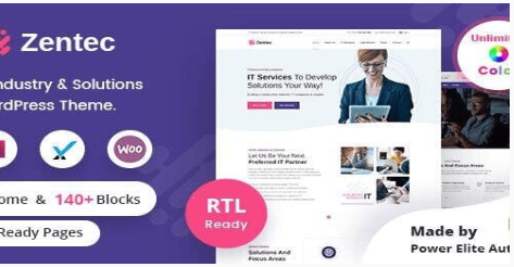 Product Image - Zentec – IT Solutions Company WordPress Theme