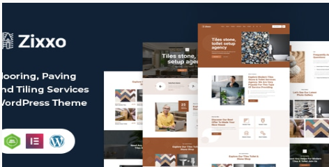 Product Image - Zixxo : Tiling Services WordPress Theme Product Image - Zixxo : Tiling Services WordPress Theme