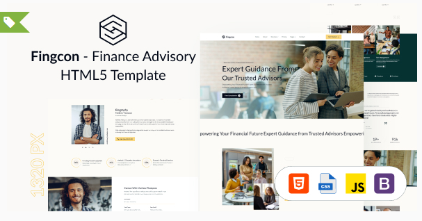 Fingcon - Finance Advisory HTML Template