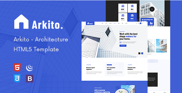 Arkito - Architecture HTML Template