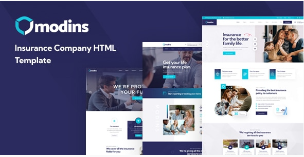 Modins - Insurance Company HTML Template