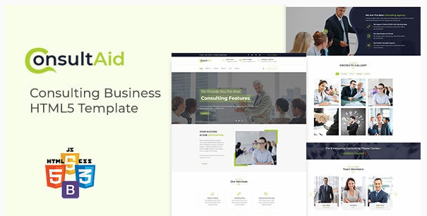 ConsultAid - Consulting Business HTML5 Template